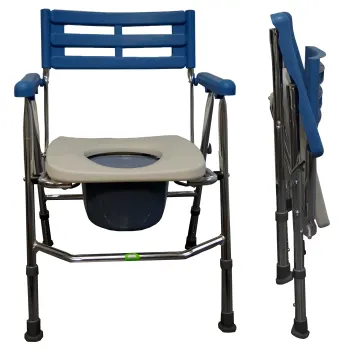 OU480 – Compact Commode Chair