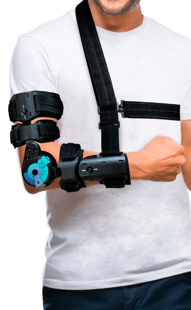 OU180 – Soporte Para Codo Post-Operatorio Graduable Telescópico