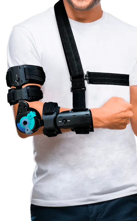 OU180 – Soporte Para Codo Post-Operatorio Graduable Telescópico