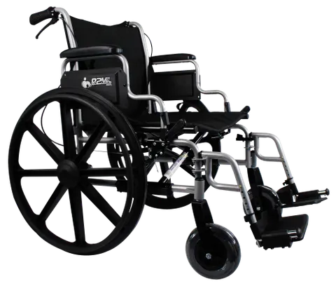 OU132 – Silla De Ruedas Forte De Acero De 22″