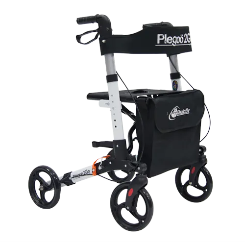 OU107 – Andadera Rollator Aluminio Deportiva