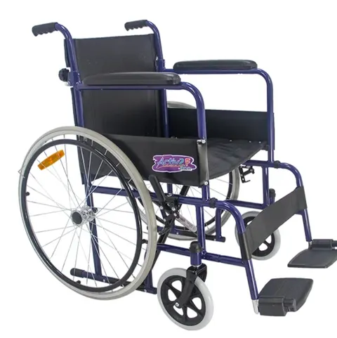 OU390 – Silla De Ruedas 18” Respaldo Plegable